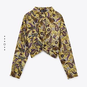 Zara crop M never worn